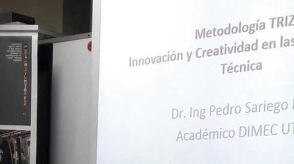 17 de octubre 2017 – Conferencia: Metodología TRIZ: Innovación y creatividad en las ciencias